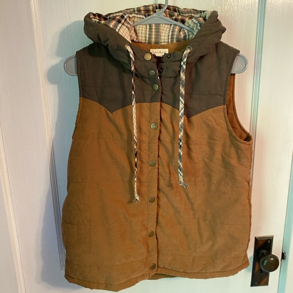Hem & Thread puffer jacket with hood - Picture 2 of 4